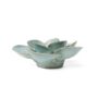 Poppy Ceramic Flower – Chive – Milk Teal – 4.1″ x 2″